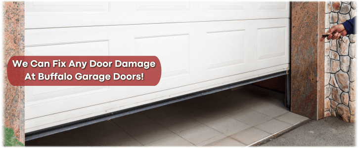 Garage Door Off Track In Buffalo